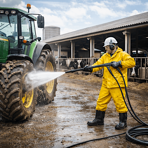 Farm jet washing delivers comprehensive cleaning services across all aspects of agricultural operations
