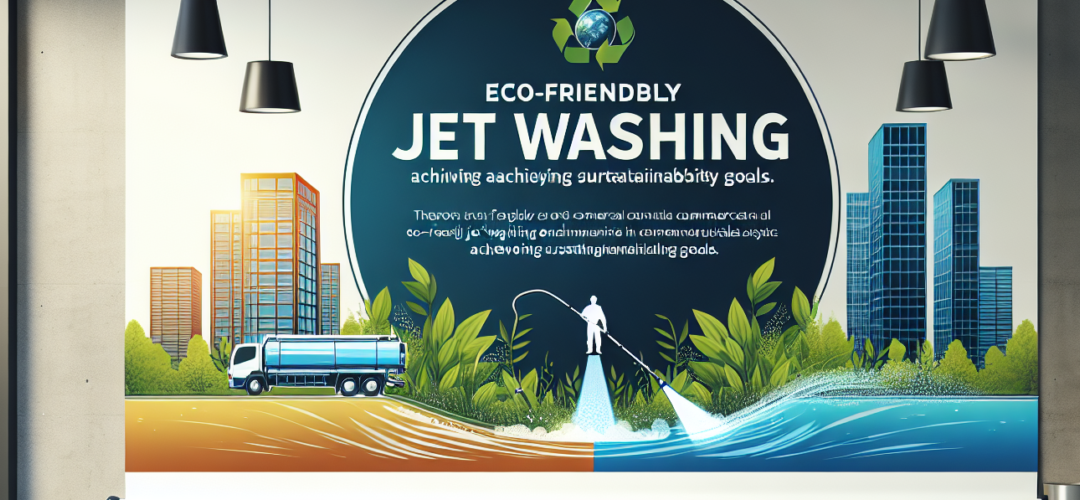The Role of Eco-Friendly Jet Washing in Enhancing Commercial Spaces and Meeting Sustainability Goals