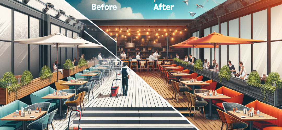 Revolutionising the Hospitality Industry: How Jet Washing Transforms Outdoor Dining Experiences for Restaurants and Cafés