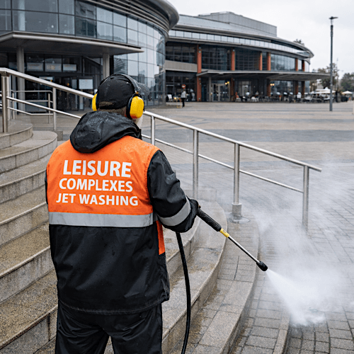 Leisure Complexes Jet Washing