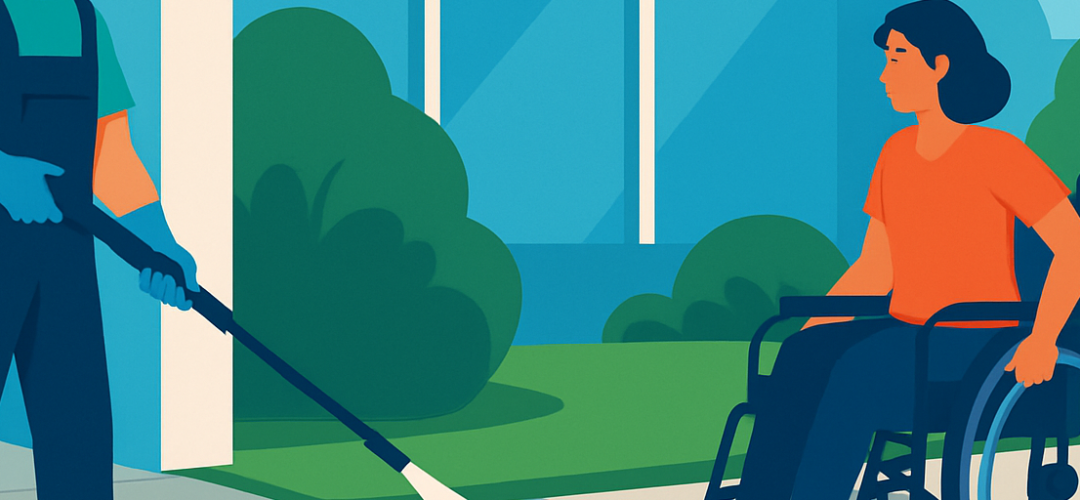 Elevating Accessibility and Inclusivity: How Commercial Jet Washing Services Enhance Environments for People with Disabilities