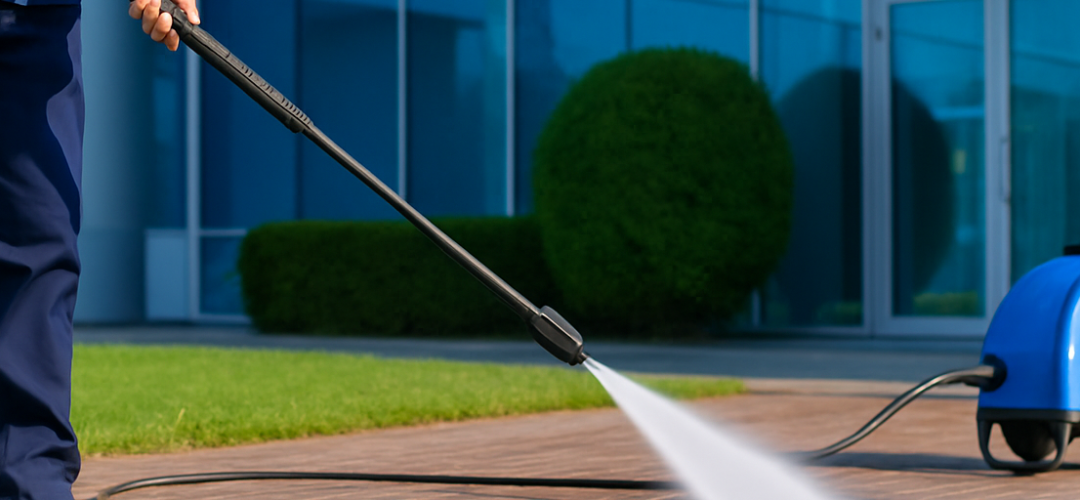 Jet Washing for Health and Safety: Enhancing Air Quality and Reducing Allergens in Commercial Outdoor Spaces