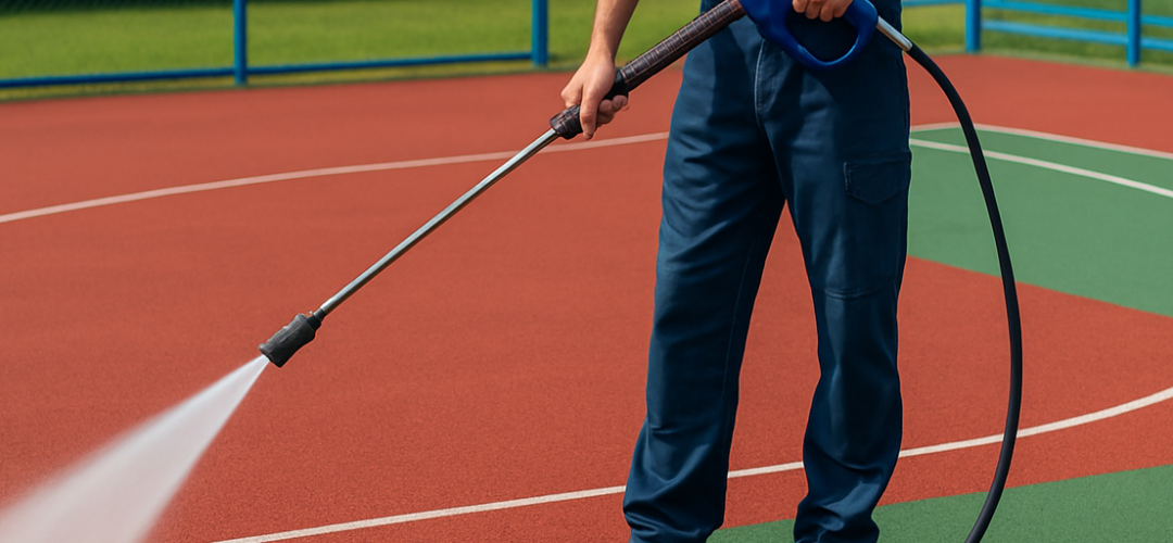 How Jet Washing Can Extend the Lifespan of Outdoor Sports Facilities: A Strategic Approach for Longevity and Performance