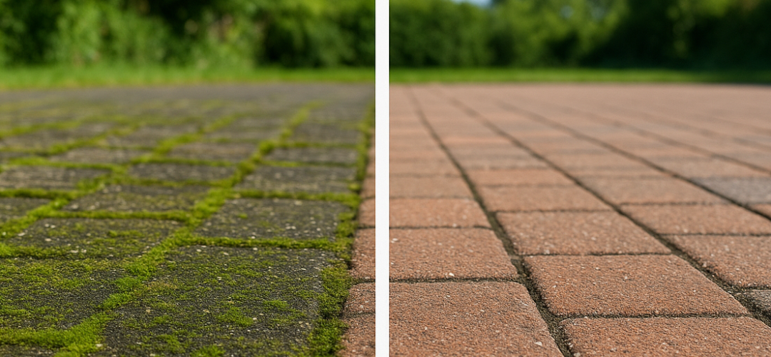 Does Commercial Jet Washing Eliminate Moss, Algae, and Mould?