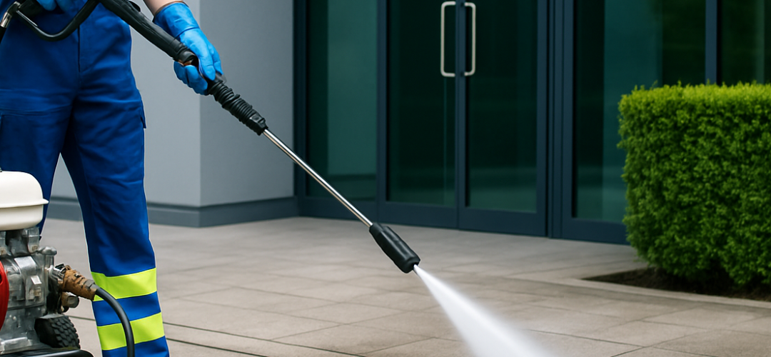 Jet Washing for Pest Control: Enhancing Hygiene and Safety by Removing Breeding Grounds in Commercial Spaces