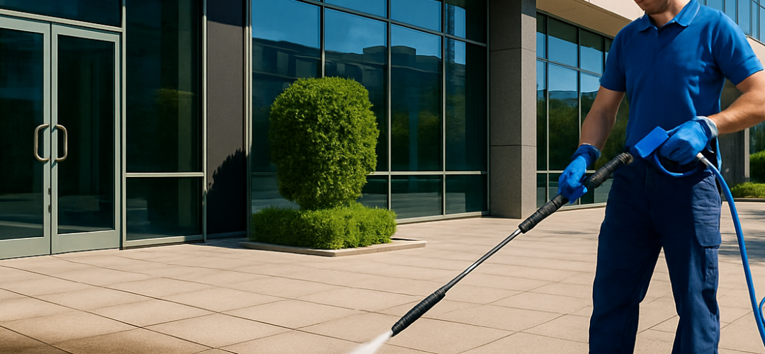 Jet Washing for Enhanced Property Value: Uncovering the Long-Term Financial Benefits for Commercial Real Estate Owners