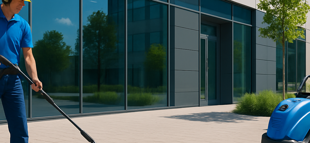 The Role of Jet Washing in Urban Heat Management: How Pressure Cleaning Contributes to Cooler Commercial Environments