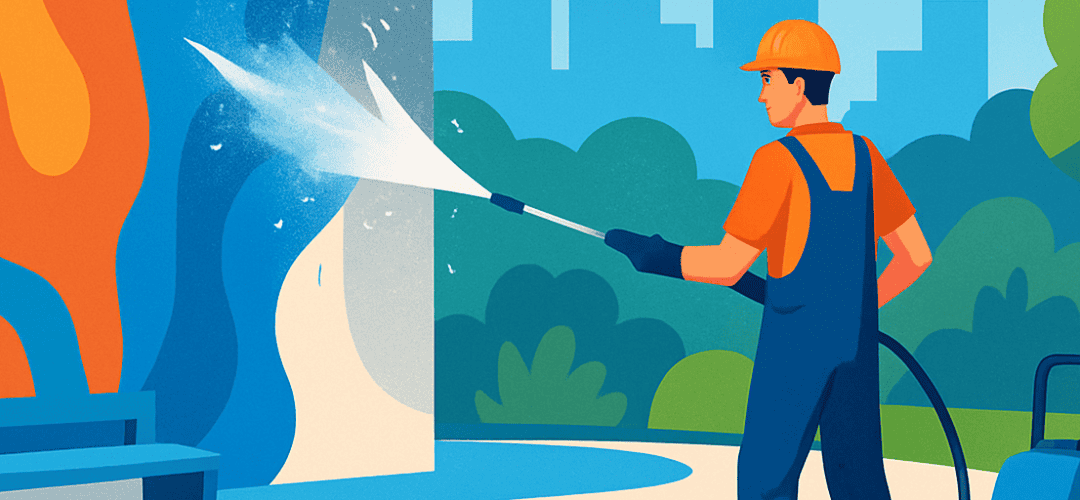 Maximising Community Engagement and Urban Aesthetics: The Role of Jet Washing in Transforming Public Art Installations and Interactive Spaces